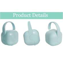 Pp Pacifier Box Portative Storage Nipple Holder With Handle Sterilizable Dustproof Eething Stick Teat Case Personal Item Organizer Travel Essential Initial Name 26 Letters Pattern Green Colour Random Shipment - Mint Blue - View 6