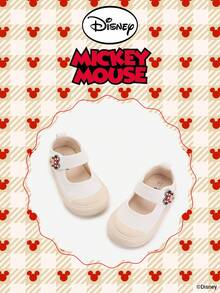 Disney 1 Pair Kids' Sneakers, Suitable For Daily Wear, Festivals, Sports, Outdoor Activities, Comfortable, Non-Slip, Durable, Breathable (Boys' Sneakers, Boys' Skate Shoes, Kids' Sports Shoes, Girls' Sneakers, Girls' Skate Shoes) - White - View 2