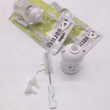 Heat-Resistant 80ML Puppy & Kitten Nursing Bottle, Small Animal Feeding Set, Pet Milk Bottle - White - View 1
