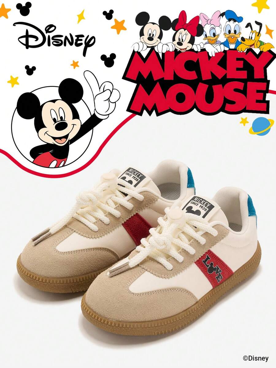 Disney 1 Pair Kids' Sneakers, Suitable For Daily Wear, Festivals, Sports, Outdoor Activities, Comfortable, Non-Slip, Durable, Breathable (Boys' Sneakers, Boys' Skate Shoes, Kids' Sports Shoes, Girls' Sneakers, Girls' Skate Shoes) - Blue - View 1