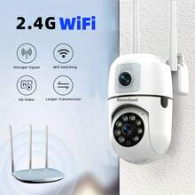 RecorGood Camera an ninh tất cả trong một 2K - Tầm nhìn ban đêm màu kép + Thu phóng xoay PTZ, Phát hiện chuyển động chính xác bằng AI + Báo động còi báo động + Đẩy một phím, Kết nối không dây WiFi 2,4 GHz, Âm thanh hai chiều + Chia sẻ nhiều người dùng, Hỗ trợ thẻ Micro SD/Lưu trữ đám mây + Phát lại + Nhiều màn hình, Ứng dụng đẩy báo động thời gian thực - Thích hợp làm quà tặng cho Lễ Tạ ơn/Giáng sinh/Ngày lễ tình nhân và các ngày lễ lớn khác - Nhiều thông số kỹ thuật - Xem 4
