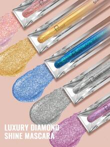 Pudaier 钻石闪耀睫毛膏 - 防水、防晕染、珠光效果、浓密纤长、持妆12小时 - 05 - 查看 3