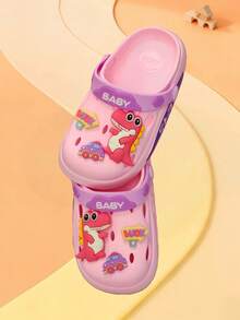 可爱水钻蝴蝶结露趾凉鞋，透气舒适，适合女孩海滩度假 - 粉色 - 查看 5