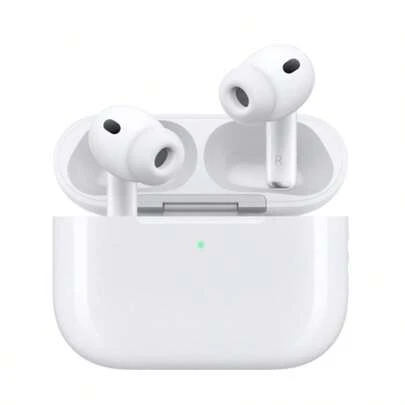  Apple AirPods Pro 3 Wireless Earbuds, Active Noise Cancellation, Live Translation, Heart Rate Sensing,Hearing Aid Feature,Bluetooth Headphones,Spatial Audio, High-Fidelity Sound, USB-C Charging, White