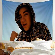 Experimental Hip Hop  Tapestry Multipurpose Home Art For Living Room Bedroom Dorm High Quality Soft Fabric(7).Jpg - White 1pc - View 1