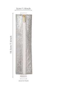 1/2pcs Back To School Fashion Lightweight Pen Sleeve, Elastic Pen Holder, School & Office Supplies - Multicolor - View 7