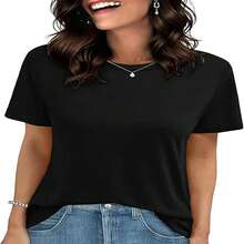 Women's Plus Size Faith T-Shirt "No Worries, God Got Me" - Black With Multicolor Gradient Lettering, Short SL-Eeve Round Neck Casual Top, Inspirational Verse Outfit, M-AChine Washable Comfortable Casual Attire - Màu Đỏ Sâu - Xem 2