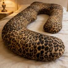 Sleeping Pillow For Pregnant Women,, With Removable And Washable Pillowcase To Support Back, Buttocks, Legs, And Abdomen, Suitable For Pregnant Women - Leopard Print - View 3