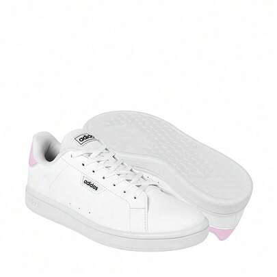  Tenis Adidas Urban Court Mujer Claro Casual Básicos Deportivo Dama Cómodos Simipiel IF4092 - Blanco