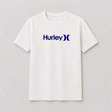 Kit Of 3 Hurley Surfing Basic Cotton Unisex T-Shirts, Black, Blue And White, Summer Skate - KIT - View 8