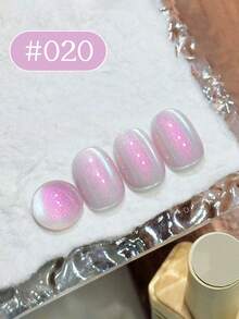 Esmalte em Gel Olho de Gato com Efeito Aurora Boreal Islandesa, Rosa Arco-Íris Sereia, Amarelo, Azul, Verde e Ametista, Capacidade 15ml, Coleção Primavera/Verão 2026, para Cuidados com as Unhas e Beleza em Todas as Estações, Requer Lâmpada UV - Multicolorido - Visão 6