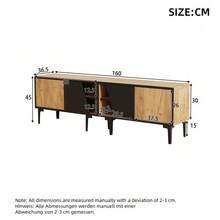Television Stands & Entertainment Centers - NATURAL - View 2