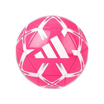  Balón Adidas Starlancer #5 Pelota Fútbol Entrenamiento Partido Resistente Cancha Sintético Rosa IP1647
