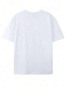 Authorized By Disney, Disney Mickey And Minnie Mouse Officially Authorize Adult T-Shirts-Classic Mickey Ears And Iconic Facial Prints, Casual Round Neck And Short Sleeves, Summer Theme Activities For Men And Women And Daily Clothes (Machine Washable)-Officially Authorized Mickey Products, Fan Clothes And Street Fashion Styles. - White - View 2