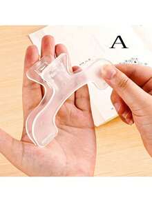 2pcs/1pc Page Holder Clips, Notebook/Book Page Turners, Large Stationery Clips, Suitable For Reading, Diary, Christmas Creative Bookshelf, Practical Memo Clips, Fixed Manual Clips, Student Clips, Music Clips - Multicolor - View 7