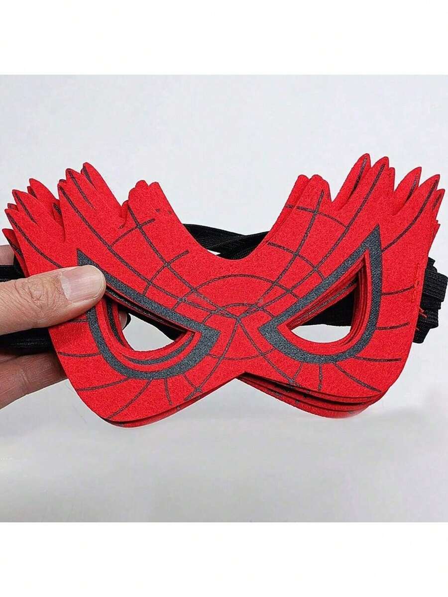 Bộ 5 mặt nạ Halloween Người Nhện Marvel, mặt nạ hóa trang, quà tặng Giáng sinh, sinh nhật, trang phục dự tiệc cho trẻ em, quà tặng lễ hội, trang trí tiệc cho bé trai và bé gái, quà tặng năm mới, quà tặng Ngày Valentine, quà tặng Lễ Phục Sinh (Kiểu ngẫu nhiên) - Nhiều màu - Xem 1