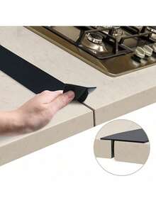 1件/2件装硅胶炉灶密封条套装，耐油耐污硅胶密封条，燃气灶垫套装 - 彩色 - 查看 2