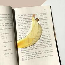 Organic Glass Bookmarks In Grape, Apple And Fig Shapes - Can Be Used As Translucent Bookmarks, Cute Book Accessories, Back To School Gifts, Book Club Gifts, Creative Gifts And DIY Supplies - Fruit - View 16