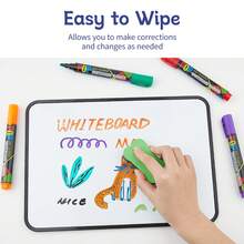 8/12 Colors Erasable Felt Tip Pens, Smooth Writing Whiteboard Markers With Refillable Ink, Easy To Erase, Ideal For Classroom Teaching, Must-Have For Back To School Season - Erasable Whiteboard Markers - View 10