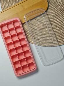 Molde de silicona para cubitos de hielo de 14/24 cavidades - Resistente al frío y duradero, apto para hacer cubitos de hielo y helados, herramienta para el hogar/bar/cocina - Multicolor - Ver 8