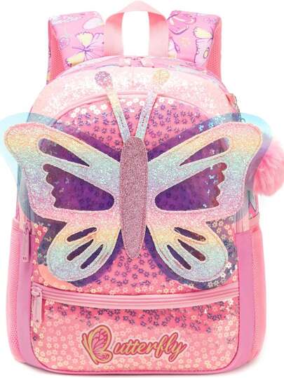Girls Backpack, Cute Girls Backpack, 8-10 Years Old Children Backpack, Elementary School Student Travel Backpack, Back To School Supplies