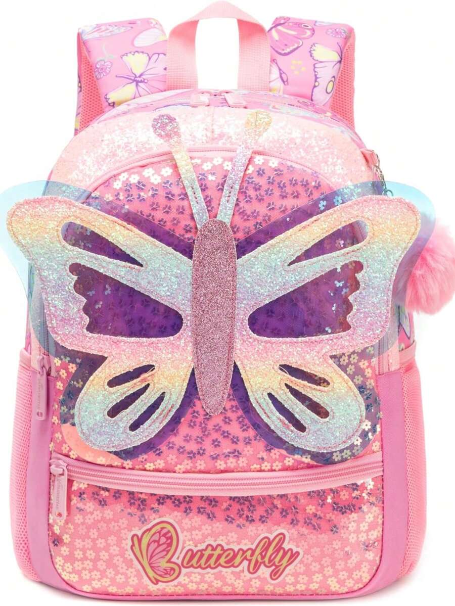 Girls Backpack, Cute Girls Backpack, 8-10 Years Old Children Backpack, Elementary School Student Travel Backpack, Back To School Supplies - 13inch Animal Backpack - View 1