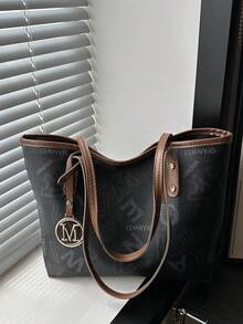 Fashionally Sophisticated, Exquisite And Simple Retro Style Daily Crossbody Bag, 2026 New Model, Simple Women's Bag - Black - View 2