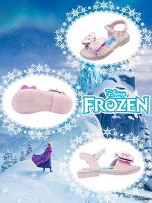 Disney 1 đôi dép xăng đan công chúa Anna chính hãng dành cho trẻ em, thích hợp cho mặc hàng ngày, lễ hội, thể thao, hoạt động ngoài trời, thoải mái, chống trơn trượt, thoáng khí. - Màu tím hoa cà - Xem 4