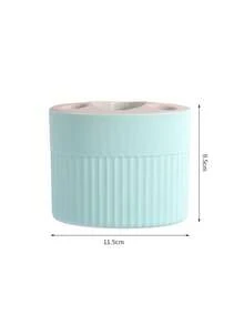 Toothbrush & Toothpaste Holder With Slots, Detachable Makeup Brush Rack, Bathroom Accessories, Bathroom Storage & Organization, Home Bathroom Decor, Autumn Decor, Back To School Decor - 彩色 - 查看 17