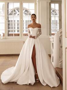 Wedding Dresses - 白色 - 查看 1