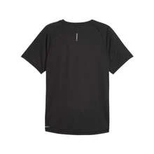 Puma Run Velocity Solid Fashion Versatile Soft Skin-Friendly Short Sleeve T-Shirt Black Tops Men - Multicolor - View 2