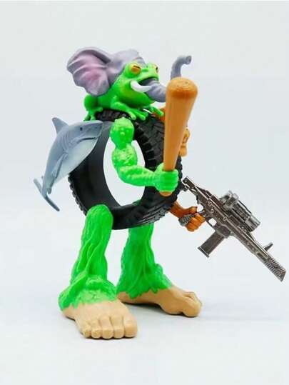 抽象设计塑料装饰模型，收藏人偶，万圣节和复活节礼物，游戏角色装饰，送给亲朋好友的趣味装饰品