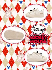 Disney 1 Pair Kids' Sneakers, Suitable For Daily Wear, Festivals, Sports, Outdoor Activities, Comfortable, Non-Slip, Durable, Breathable (Boys' Sneakers, Boys' Skate Shoes, Kids' Sports Shoes, Girls' Sneakers, Girls' Skate Shoes) - Beige - View 4