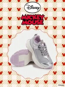 Disney 1 Pair Kids' Sneakers, Suitable For Daily Wear, Festivals, Sports, Outdoor Activities, Comfortable, Non-Slip, Durable, Breathable (Boys' Sneakers, Boys' Skate Shoes, Kids' Sports Shoes, Girls' Sneakers, Girls' Skate Shoes) - Mauve Purple - View 2