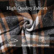 Boys 3-Piece Winter Set - Plaid Flannel Shirt, Hoodie & Pants For Layering, Cozy Fall Outfit Ages 4-11Y - Black - View 6