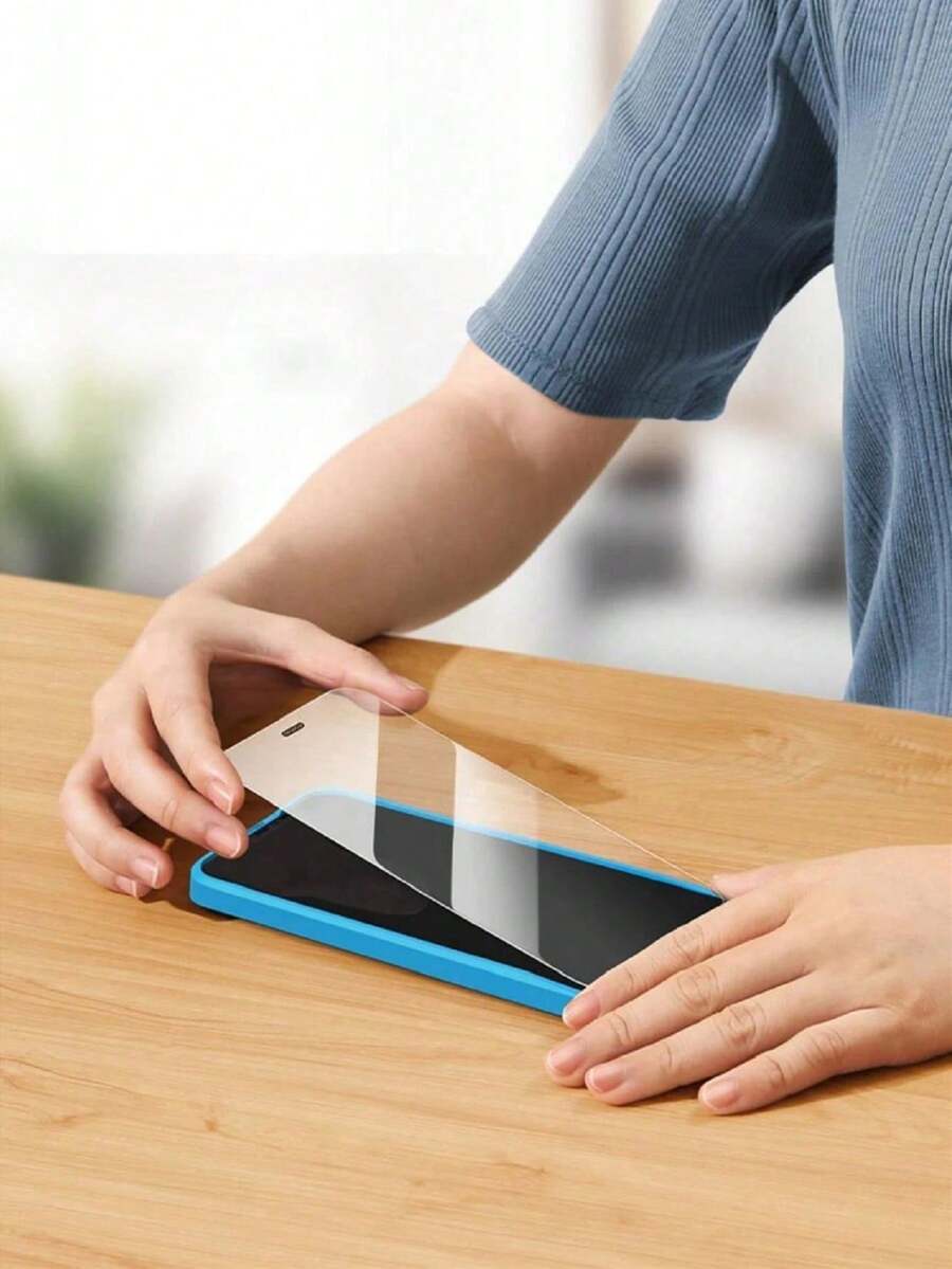 BOLLYMORE 4pcs Tempered Glass Film Compatible With IPhone Screen Protector Compatible With Phone 15/15Pro/15Plus/15Promax/16/16PLUS/16PROMAX/17/17Air/17pro/17pro Max