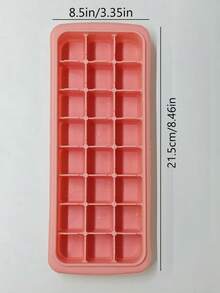 Molde de silicona para cubitos de hielo de 14/24 cavidades - Resistente al frío y duradero, apto para hacer cubitos de hielo y helados, herramienta para el hogar/bar/cocina - Multicolor - Ver 15