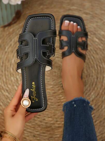 Damen Flache Sandalen, modisch, hochwertig, bequem und lässig, eine ausgezeichnete Wahl für Damen