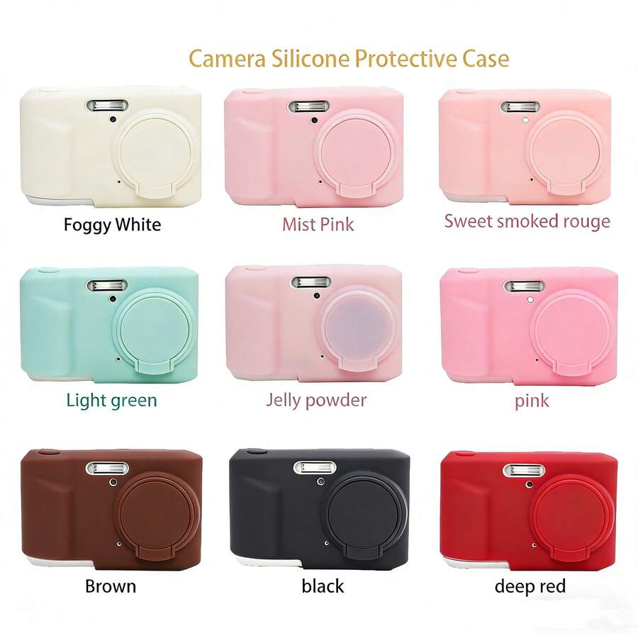 Funda protectora de silicona para cámara digital PIXPRO FZ45, accesorios para cámara - Multicolor - Ver 1