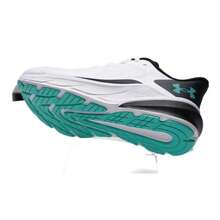 Under Armour Men's Running Shoes, Cushioned & Balanced, UA Turbulence 3 Lightweight Comfortable Casual Shoes 6006717-101 - White/Black - View 6