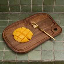 Premium Irregular Shaped Wooden Cutting Board - Suitable For Meat, Cheese, Bread, Vegetables And Fruits | Ideal Kitchen Gadget & Perfect Mother's Day Gift - Camel - View 6