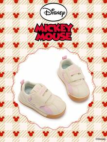 Disney 1 Pair Kids' Sneakers, Suitable For Daily Wear, Festivals, Sports, Outdoor Activities, Comfortable, Non-Slip, Durable, Breathable (Boys' Sneakers, Boys' Skate Shoes, Kids' Sports Shoes, Girls' Sneakers, Girls' Skate Shoes) - Pink - View 2