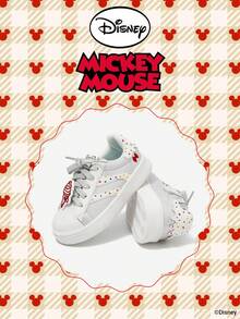 Disney 1 đôi giày thể thao trẻ em, thích hợp cho mặc hàng ngày, lễ hội, thể thao, hoạt động ngoài trời, thoải mái, chống trơn trượt, bền, thoáng khí (Giày thể thao bé trai, giày trượt ván bé trai, giày thể thao trẻ em, giày thể thao bé gái, giày trượt ván bé gái) - Bạc - Xem 2