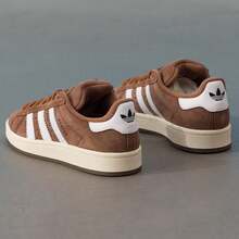 Adidas 男女通用 CAMPUS 00s 轻便舒适休闲运动鞋 GY6433 - 棕色/白色 - 查看 9