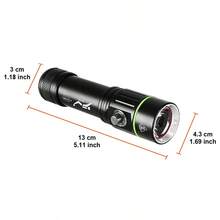 50000流明专业潜水手电筒超亮LED潜水灯18650强力50米水下照明手电筒IPX8防水 - 星星 - 查看 10