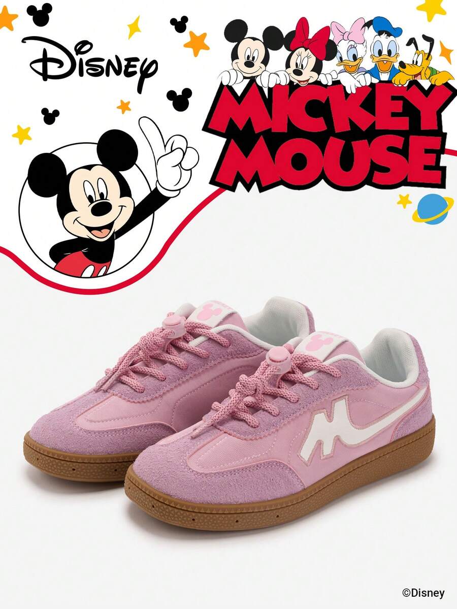 Disney 1 Pair Children's Sneakers, Suitable For Daily Wear, Festivals, Sports, Outdoor Activities, Comfortable, Non-Slip, Durable, Breathable (Boys' Sneakers, Boys' Skate Shoes, Children's Sneakers, Girls' Sneakers, Girls' Skate Shoes) - Purple - View 1