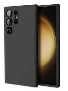 这款黑色手机壳适用于三星Galaxy S系列手机。它兼容Galaxy M32、Galaxy M30s、Galaxy M15、Galaxy M12、Galaxy S24+、Galaxy S22、Galaxy S21 Ultra和Galaxy S21等型号。 - 黑色 - 查看 1