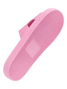 Sandalia Corazón Mujer Ligeras Chanclas Cómodas Sandalia Corazón Mujer, Dama, Ligeras, Chanclas, Cómodas, Sandalias De Baño, Café, Lila,  Azul Marino, Negro, Rosa. Estilo Tierno y Moderno. No Guardan Olores, Suela Textura Antideslizante, Tallas disponibles, Material de Alta Calidad - Rosa - Ver 6