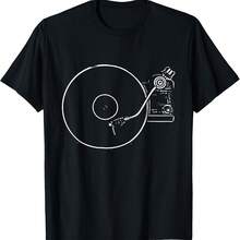 Camiseta de vinilo con dibujo de boceto de jugador de Rrd - Negro - Ver 1