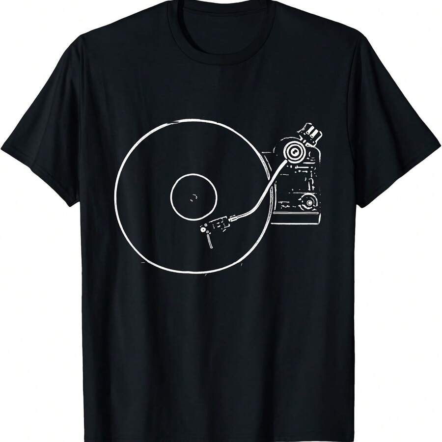 Camiseta de vinilo con dibujo de boceto de jugador de Rrd - Negro - Ver 1